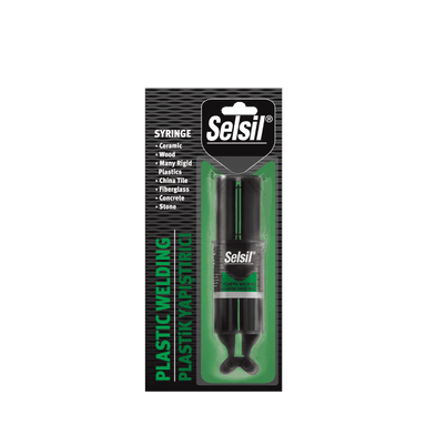 Клей 2-компонентний епоксидний SELSIL "5 хв" для пластику 28 гр [12]