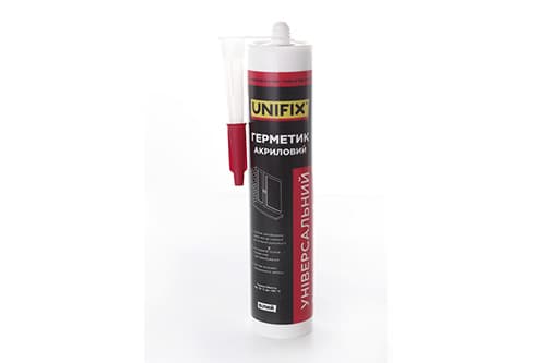 Герметик акріловий UNIFIX (білий) 280мл