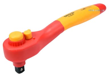 Тріщатка ізольована електрика YATO : квадрат 1/2", L= 200 мм, 36T, VDE до 1000В(DW)