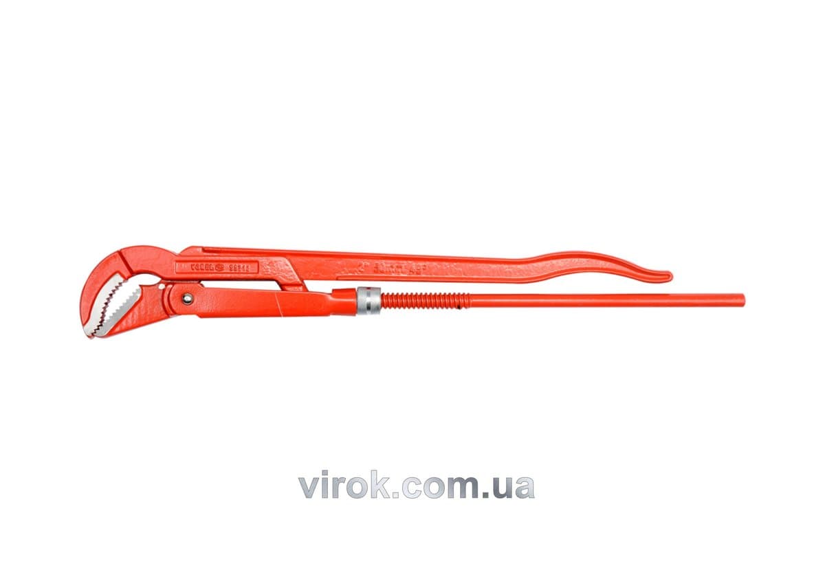 Ключ трубний з карбонової сталі VOREL 2", 45° [1/8]