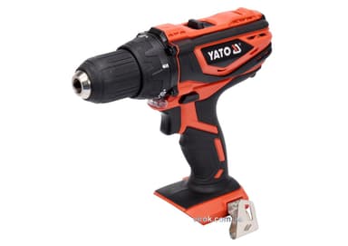 Шуруповерт-дриль акумуляторний YATO : 18V, Li-Ion, KM- 40 Нм, патрон Ø≤13 мм (БЕЗ АКУМУЛЯТОРА)