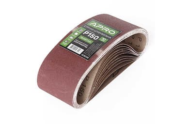 Стрічка шліфувальна нескінченна APRO P150 75×457мм (10шт)