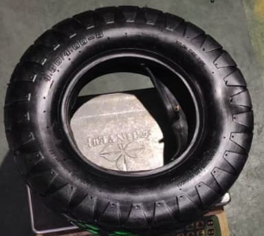 Камера + покришка 4PR для колеса 4х8'' тачки садово- будівельної СИЛА