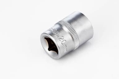 Насадка шестигранна CrV 1/2 20мм СИЛА