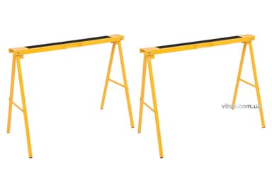 Стійки розкладні сталеві VOREL 100х 10х 75 см (розкладена), для макс. навантаж.- 200 кг./2 2 шт [1]