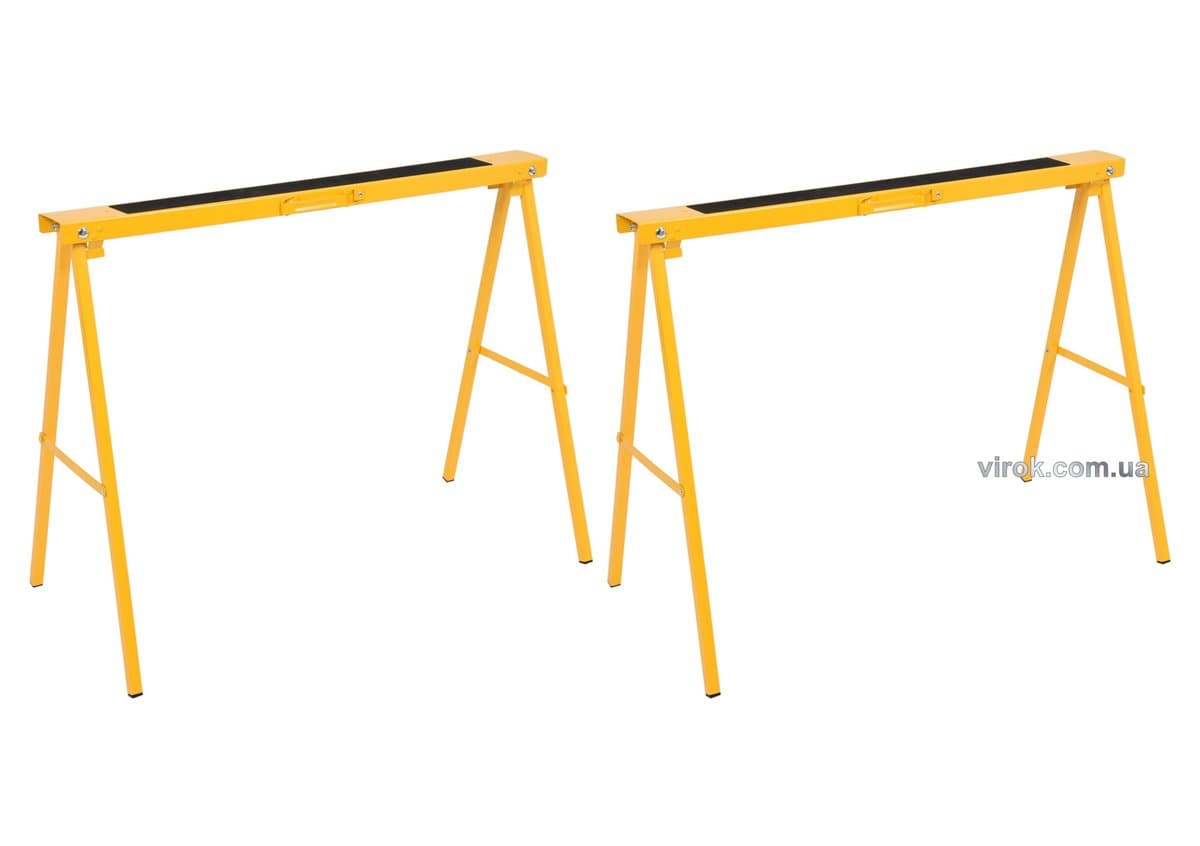 Стійки розкладні сталеві VOREL 100х 10х 75 см (розкладена), для макс. навантаж.- 200 кг./2 2 шт [1]