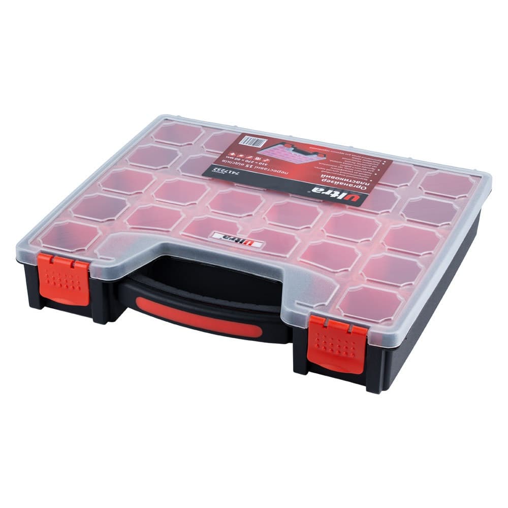 SIGMA Органайзер пластиковий переставний 15 відсіків 310×270×60 мм ULTRA