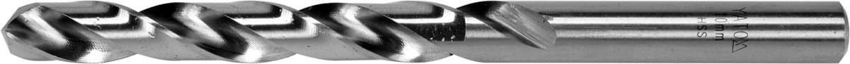 Свердло по металу YATO HSS 4241 PREMIUM, Ø=10,0х130мм до. нержавіючої і високолегов.сталі,литва [50]