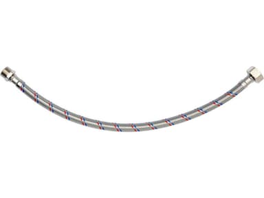 Шланг водопровідний з опліткою з нерж сталі FALA l= 500 мм, Ø= 8/12, з'єднання F-1/2" х M-3/8" 1 МПа