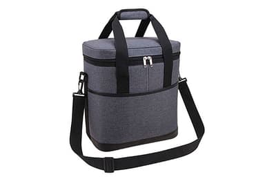 Термосумка 19л сіра (30,5х18,5х32,5см) СИЛА