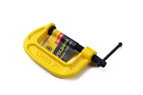 Струбцина столярна тип G (50мм) СИЛА