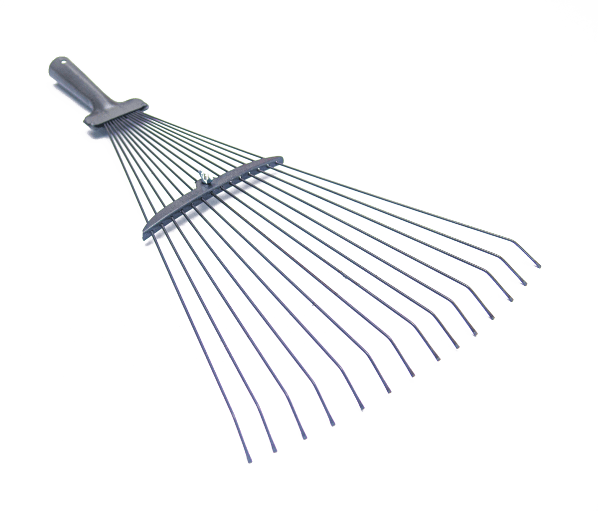 Граблі тип "віяло" дротяні розсувні VIROK БЕЗ ДЕРЖАКА (порошкове пофарбування)