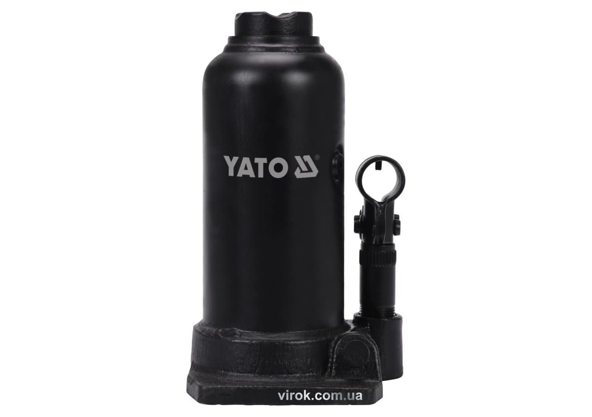 Домкрат гідравлічний стовбцевий YATO : 8 т, H= 220 - 488 мм [2]