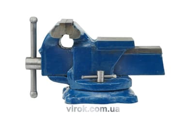 Лещата слюсарні обертові з наковальнею VOREL, 100мм [1]