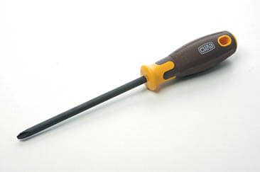 Викрутка хрестова композитна рукоятка CrV PH3 8x150мм (Phillips) (воронена) СИЛА