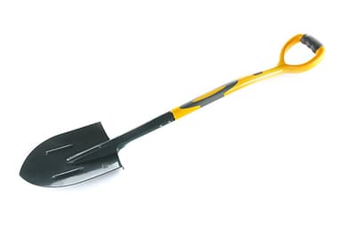 Лопата з фібергласовою ручкою штикова 290×210×1050мм СИЛА