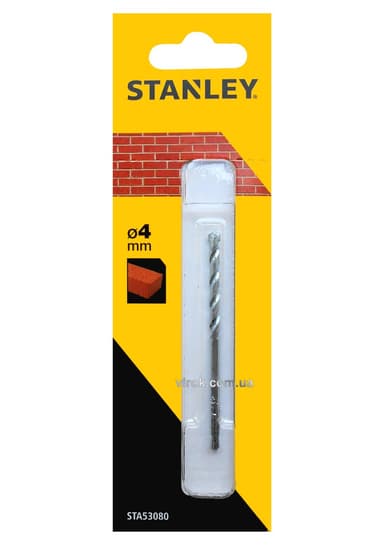 Свердло по цеглі STANLEY : Ø= 4 x 75 /40 мм