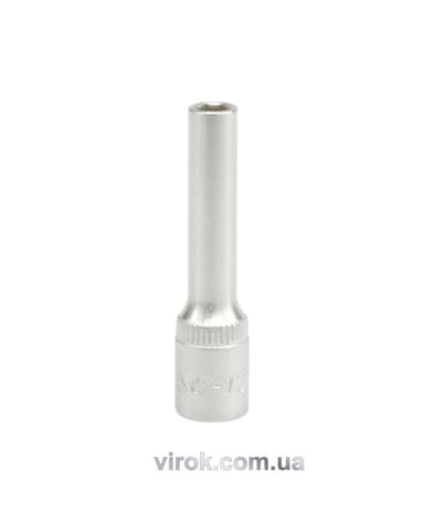 Головка торцева 6-гранна YATO : подовжена, квадрат 1/4", М= 5 мм, L= 50 мм [24/240/480]