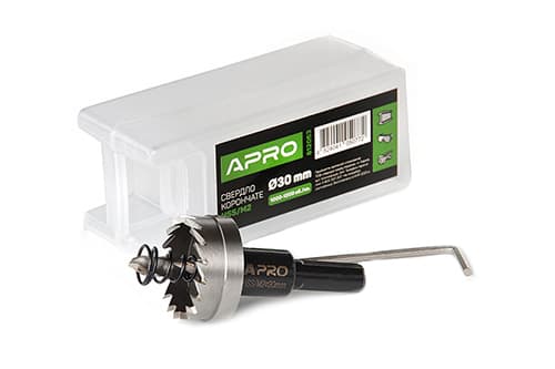 Свердло корончате HSS/М2 Ø45мм APRO