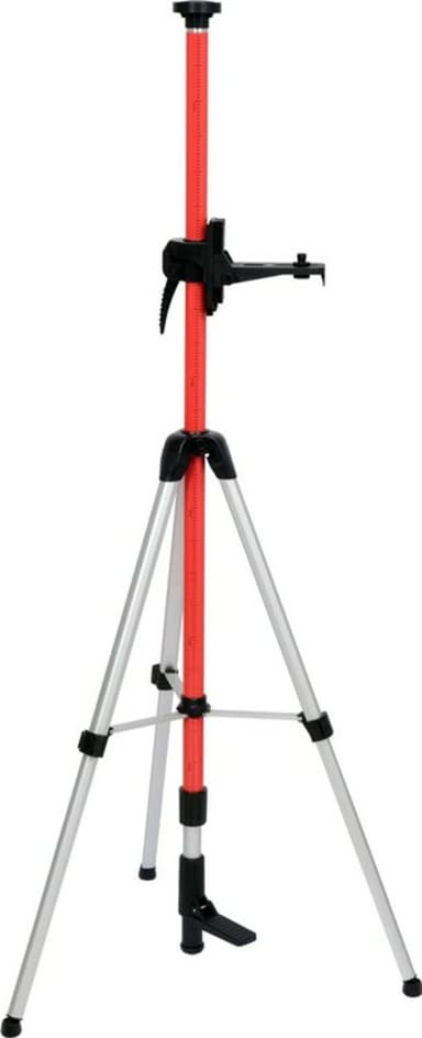 Жердина з триногою для лазерних рівнів складана YATO кріплення 5/8", макс. висота- 370 см [4]