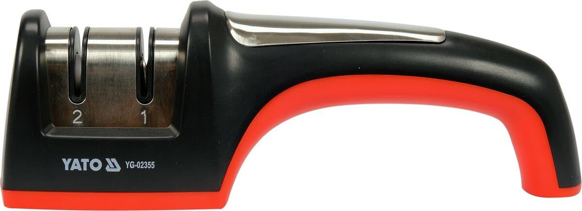 Точило для ножів 2 в 1 YATO кераміка сталь 198х53х66 мм [32]