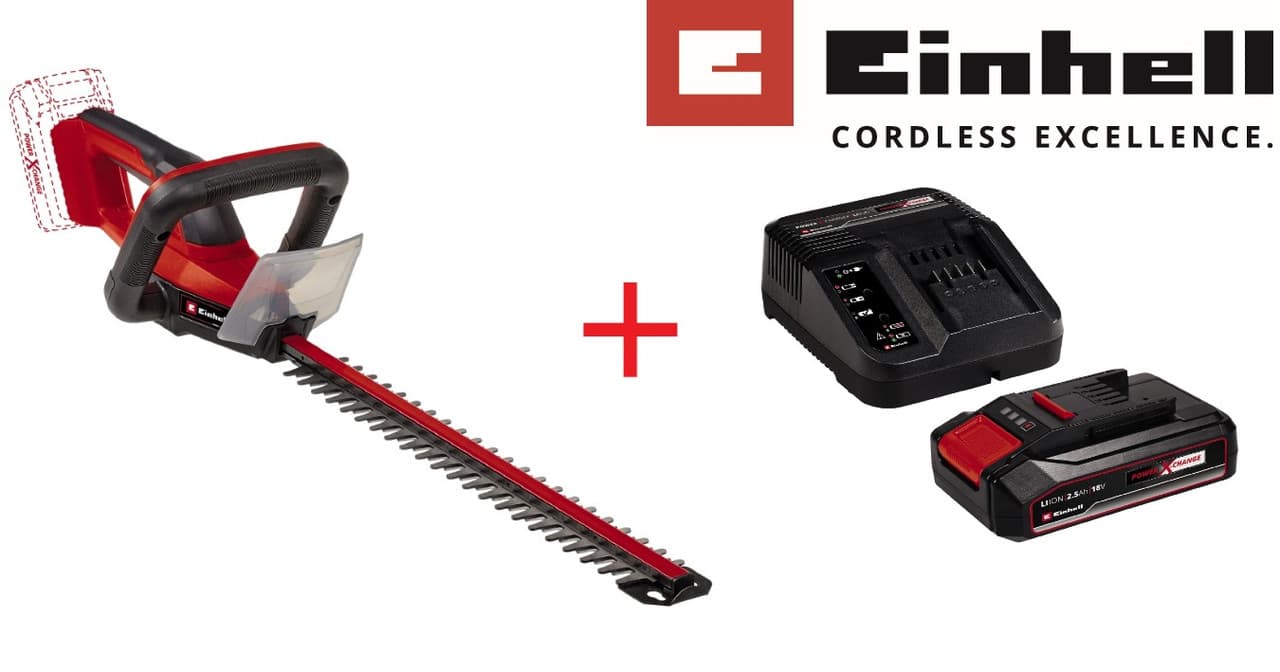 Кущоріз акумуляторний Einhell GC-CH 18/40 Li Kit 2.5 Ah (3410940K)