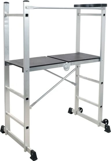 Риштування складане на 2 колес YATO з платфор- 104х40см висота- 90см, 154x113.5x86см, з алюмінію [1]