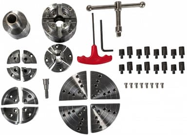 Токарний патрон 4-х кулачковий JET по дереву CK-2.75Z/S1 70 мм (комплект)