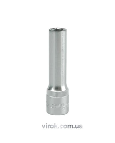 Головка торцева 6-гранна YATO : подовжена, квадрат 3/8", М= 9 мм, L= 63 мм [24/48/96]