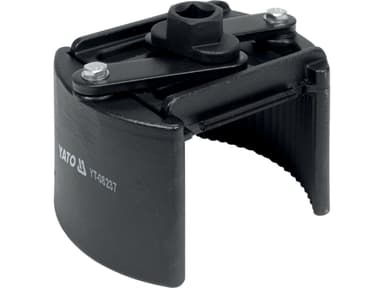 Ключ до оливного фільтру розвідний YATO : Ø105-150 мм під вороток з квадратом 1/2" [8]