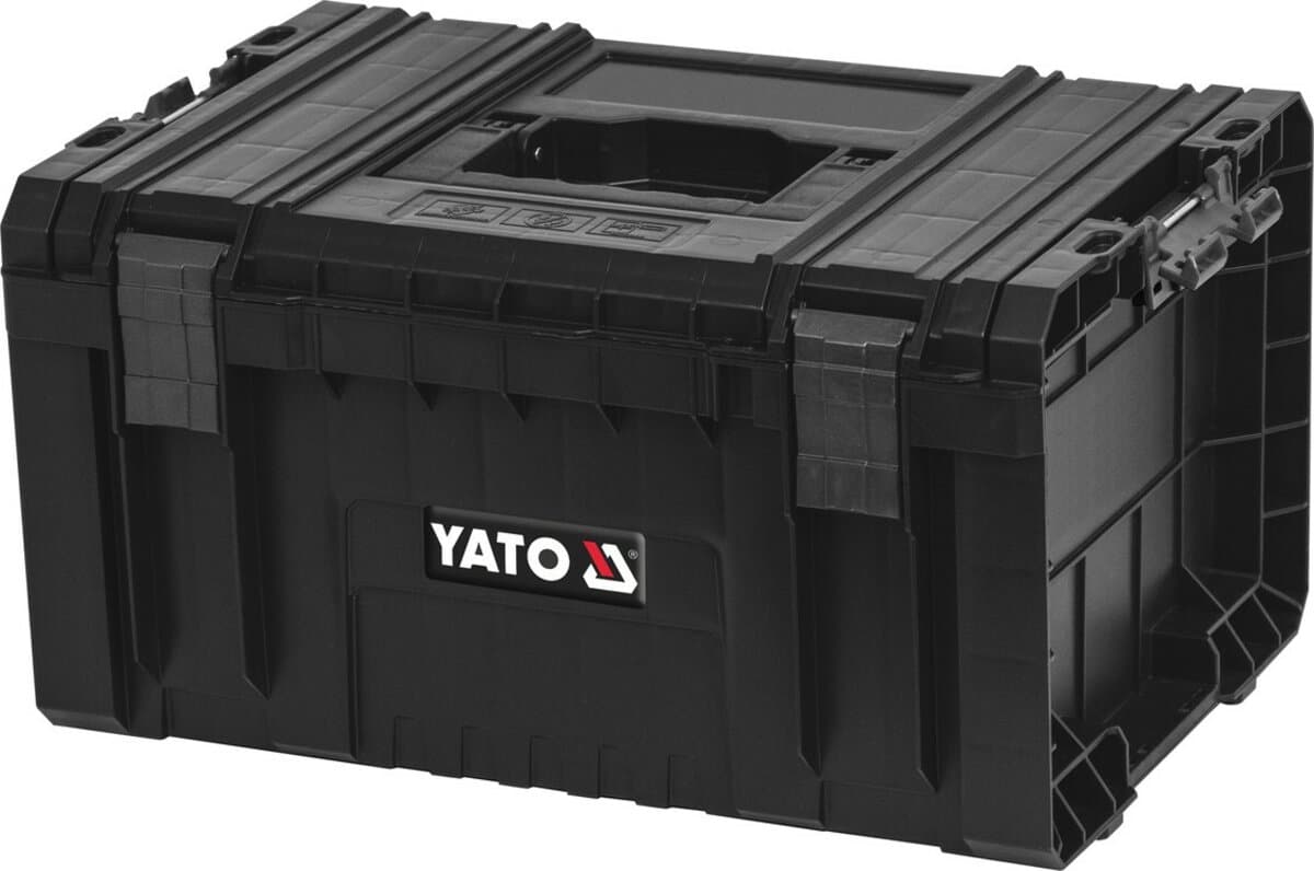 Ящик для інструментів з 3 регулюв. перегородками YATO 240х 450х 320 мм, 23В для модулів S12, S1 [1]