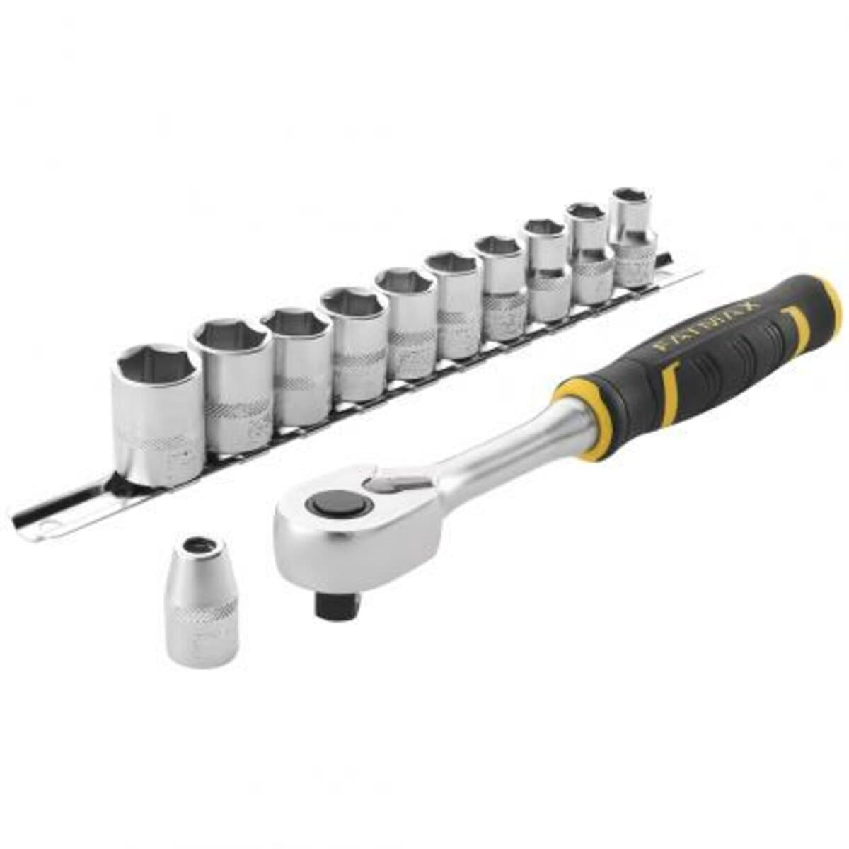 Набір головок з тріщаткою Stanley 3/8" 22 од.