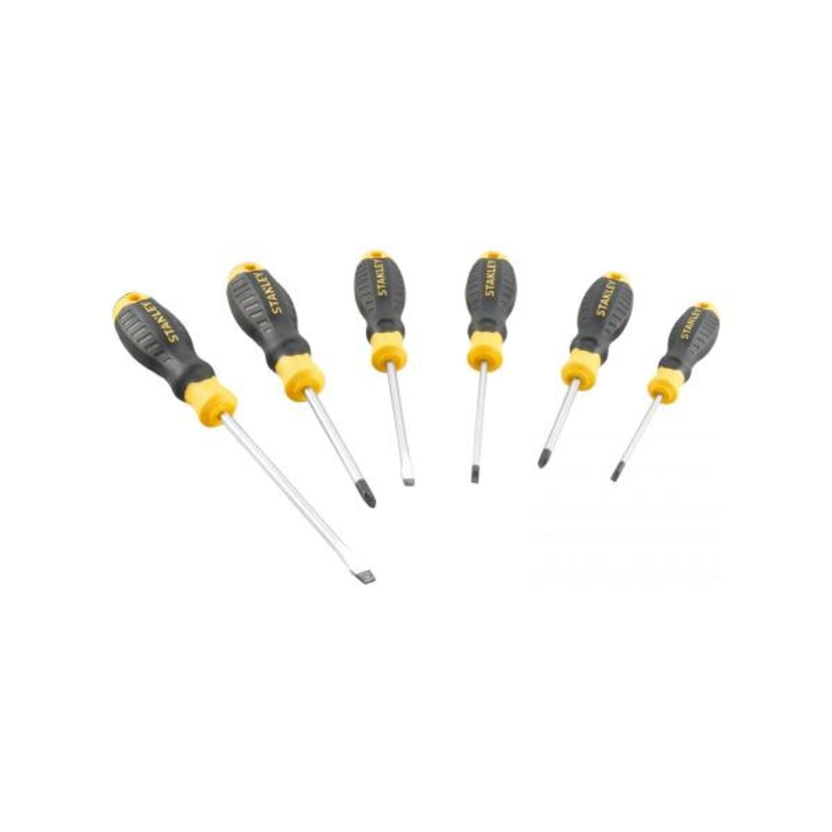 Набір викруток STANLEY "Cushion Grip S/DRIVER" : 6 шт
