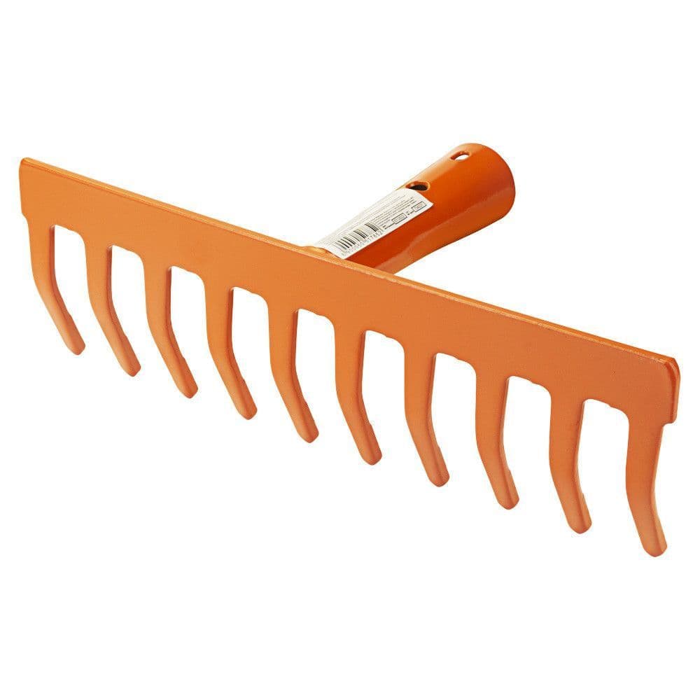 SIGMA Граблі садові прямі 10 зубів 240×83мм зварне кріплення GRAD