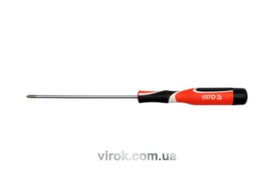 Викрутка хрестова прецизійна YATO : "Philips" PH000 x 75 мм [50/400]