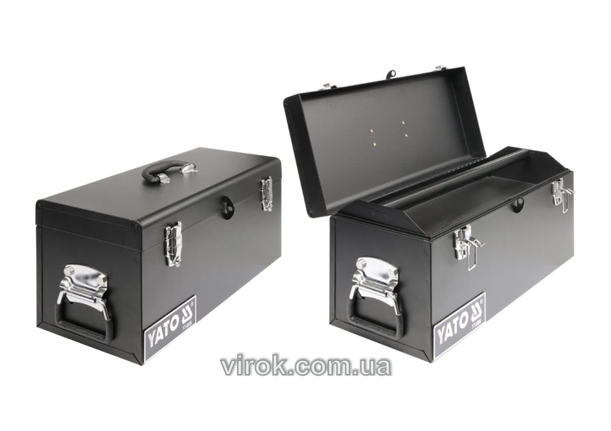 Ящик для інструменту YATO металевий 510х220х240мм [1]