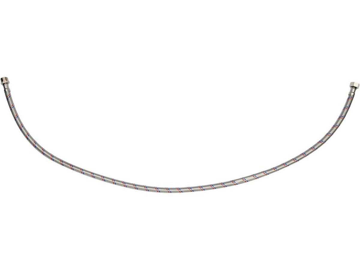 Шланг водопровідний з опліткою з нерж сталі FALA l= 1м, Ø= 8/12, з'єднання М-3/8" х F-3/8" 1 МПа