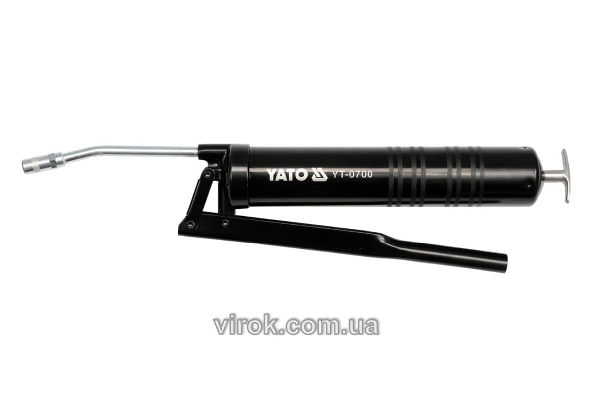 Шприц мастильний YATO, 500 см³, m= 400 гр. з картриджем [20/280]