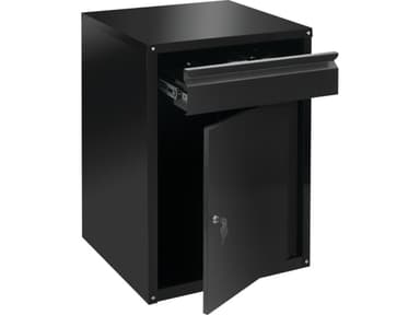 Шафа для майстерні з шуфлядою VOREL 775x 525x 485 мм, з лакованої бляхи [1]