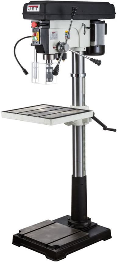 Свердлильний верстат JET JDP-20FT : 400В 1(0.85)кВт. МК-4 Ø≤35 мм. 12 шв. 70 - 1650 об.