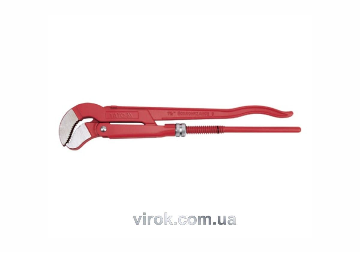 Ключ трубний переставний YATO : тип "S" - 1.0", L= 330 мм. DIN 5234. CrV [24]