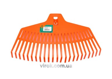 Граблі FLO тип "віяло" пластмасові -23 зубця, L-430 мм [10]