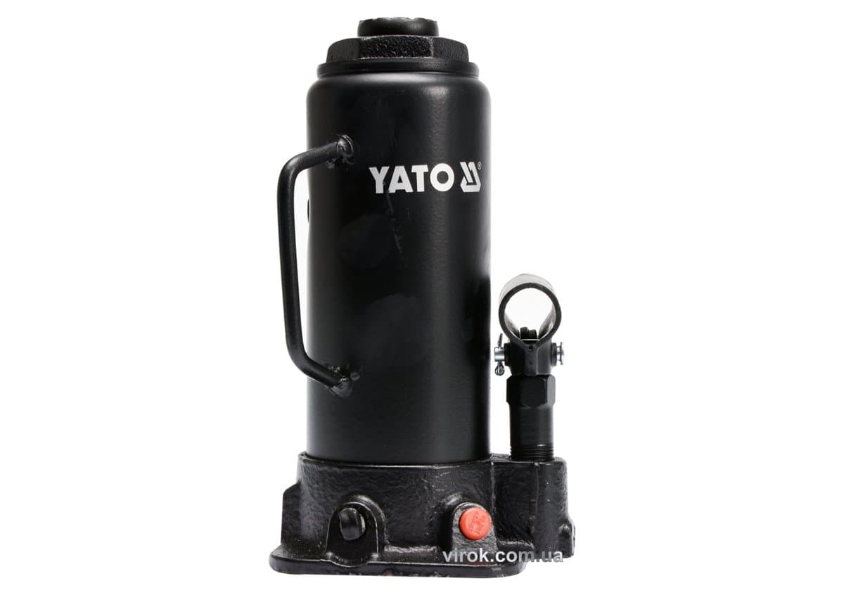 Домкрат гідравлічний стовбцевий YATO : 10 т, H= 230 - 460 мм [2/96]