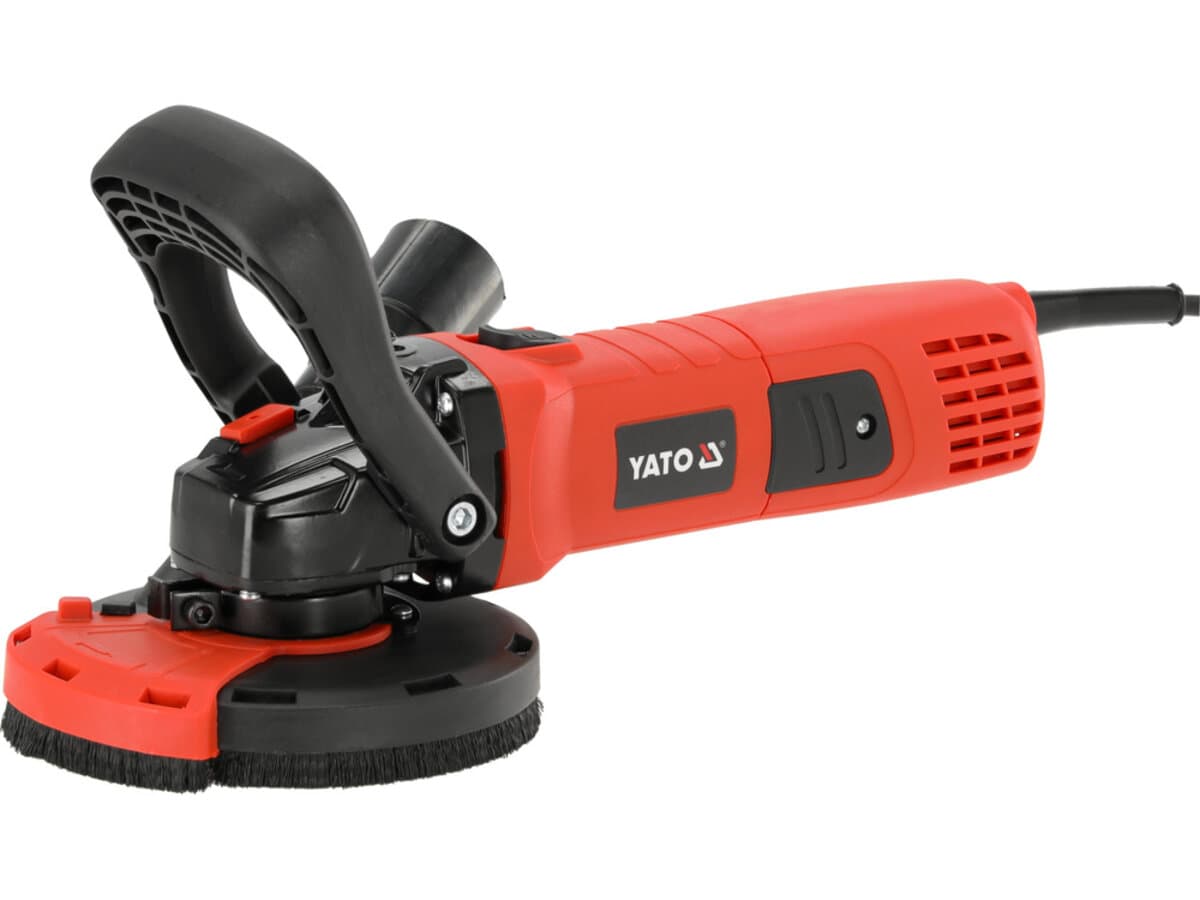 Шліфувальна машина по бетону від мережі 230 В YATO P= 1400 Вт, з диском Ø= 125 мм [4]