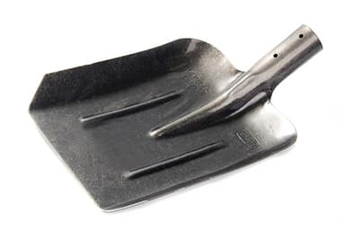 Лопата совкова 235×285×360мм лакове покриття СИЛА