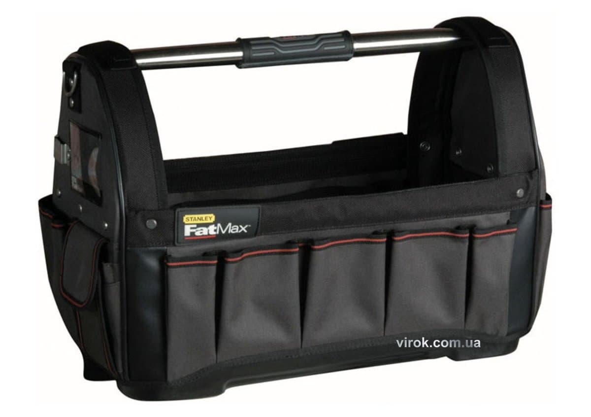 Сумка для інструменту 18" STANLEY "FatMax Open Tote" відкрита; 48 x 25 x 33 см