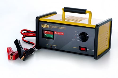 Пристрій пуско-зарядний 15А для авто (100А) 12-24В, до 300Ah (підходить на свинцево-кислотні АКБ) (стрілочний індикатор) СИЛА