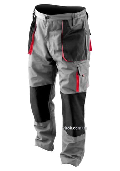 Штани робочі YATO DAN : розм. M, (65% поліестер, 35% бавовна) [10]