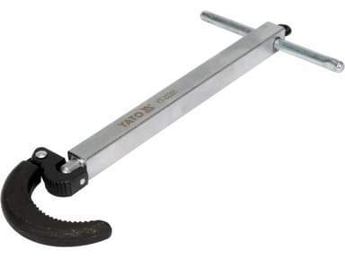 Ключ трубний гаковий до сантехнічних труб YATO: L= 230- 410 мм, до Ø= 32- 63,5 мм [6/12]