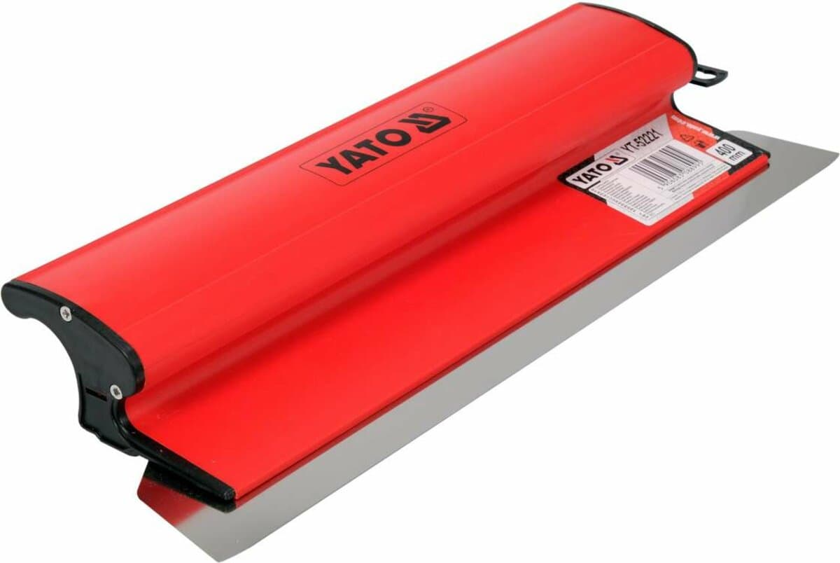 Шпатель для фінішного шпаклювання з ПВХ ручкою YATO, 400 мм, зі змінним лезом [2]